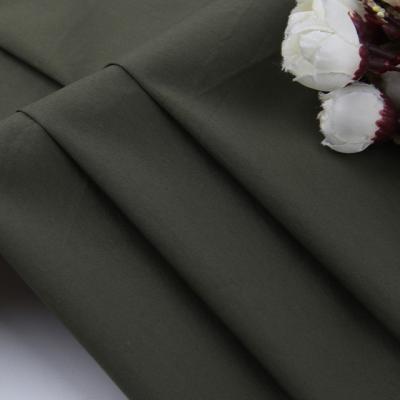 China Wholesale High Quality Breathable High Density 60 Sticks Plain Weave Stretch Cotton Brocade Fabric For Women's Shirt Dress for sale