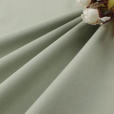 China Wholesale Breathable Thickened Lyocell Cotton Double Sided Twill Washed Cotton Fabric For Casual Pants And Tracksuit for sale