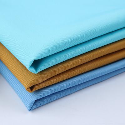 China Wholesale breathable 40*21 high quality thickened twill to emulate lyocell to stretch cotton fabric for ditch coat pants suits for sale