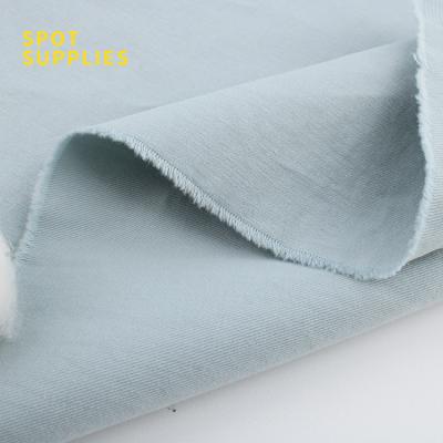 China Healthy Environmental Durable High Quality Cotton 100% Twill Medium Thickness 32*21 Sand Washed Cotton Fabrics for sale