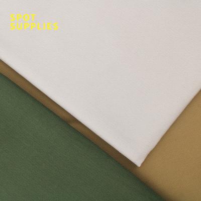 China Hot sale healthy environmental durable 97% cotton 3% cotton spandex extra thick khaki woven fabric for pants for sale