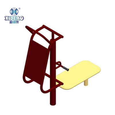 China Steel Pipe Multi Functional SIt Up Board Outdoor Fitness Equipment Outdoor Gym for sale