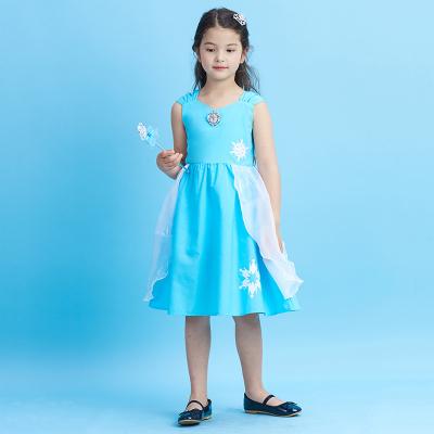 China Girl's Washable Princess Cinderella Princess Dress Disney Dress for sale