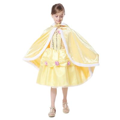 China High Quality Washable Princess Dress Belle Baby Cape for sale