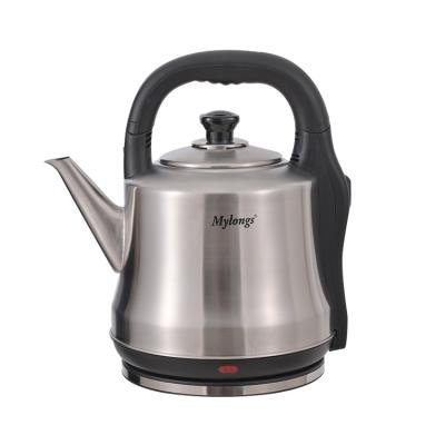 China 360 Degree Rotation Base Mylongs Super Large Good Price 5L Capacity Kitchen Appliances Stainless Steel Electric Kettle for sale