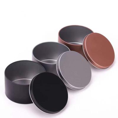 China Gift & Craft Hot Tour Shape Empty Metal Tin Jar For Candle Containers for sale