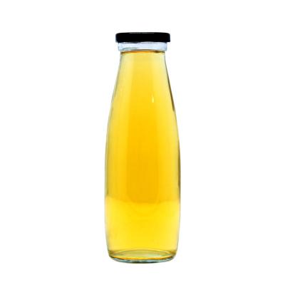 China Order-Friendly Wholesale Empty 500Ml Glass Milk/Juice/Tea/Drink Bottle With Lid for sale