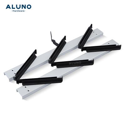 China Modern Aluminum Window Bracket Jalousie Frame Canopy Glass Canopy Frame for sale