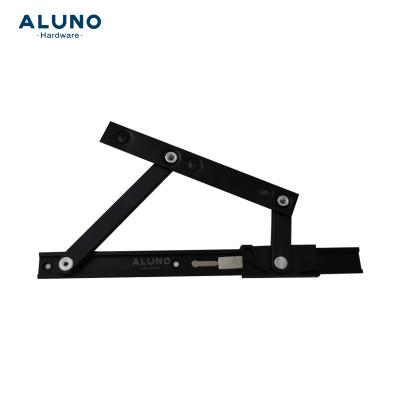 China Modern Black Color Aluminum Window Fastener Window Hinge For Casement Window for sale