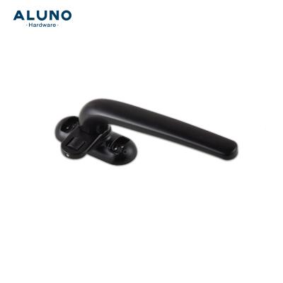 China Modern Aluno Aluminum Seven Shape Handle Aluminum-zinc Alloy Casement Sliding Windows Window Handle for sale