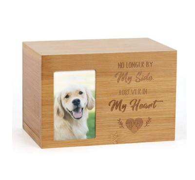 China Sustainable Shed Selected Pets Caskets Box Home Burial Carrier Urn Ash Wooden Casket For Dog Cat for sale