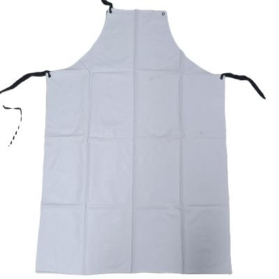 China American Different Size Apron PVC Material PVC Material Apron Waterproof For Cleaning Adult White for sale