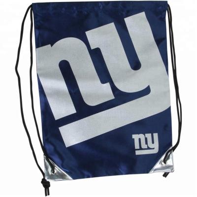 China 100% polyester eco-friendly custom cheap drawstring bags/wholesale drawstring backpack/promotional drawstring bag for sale