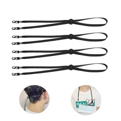 China 100% Eco-friendly wholesale adjustable kids face lanyard facemask Anti-lost lanyard for kids for sale