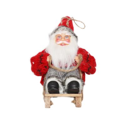 China Classic Factory 8 Inch Small Christmas Gift Santa Claus Toys Use For Christmas Tree Or Holiday Direct Wholesale Decoration for sale