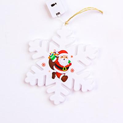 China Creative Chirstmas Decor Room Christmas Tree Decoration Battery Lights Pendant Decorative Lights Shop Window Hanging Lights for sale