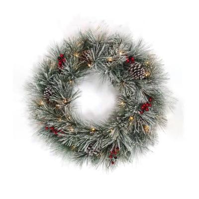 China Wholesale Fashionable Christmas Artificial Wreath and Garland Christmas Decoration Decor Christmas for sale