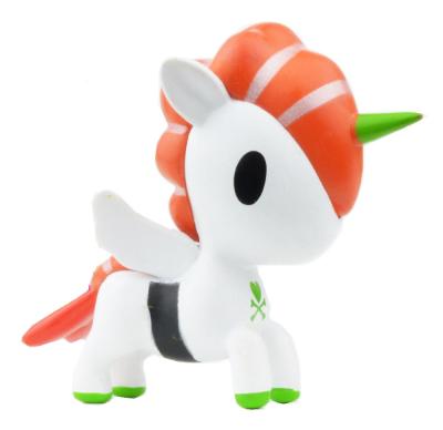 China Cartoon Unicorn Plastic Toy Custom PVC Figures / OEM Unicorn Colored Plastic Toys for sale