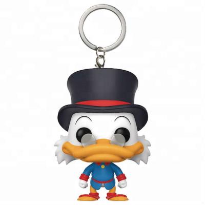 China Over 6 Years PVC Duck Tales Vinyl Figure Keychain /pvc Keychain Manufacturer Designer for sale