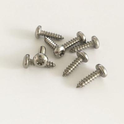 China Hot Selling GB2670.1 Pan Head Self Tapping Torx Stainless Steel Screws With Flat Shank Pointed Shank for sale