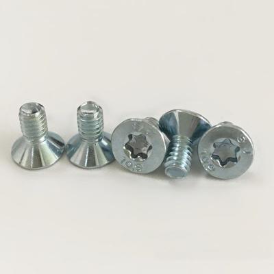 China Stainless Steel Carbon Steel Metal Torx Countersunk Countersunk Head Machine Screws for sale