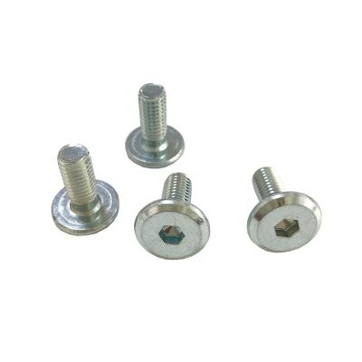 China Long Service Life Thin Flat Head Flat Head Cap Screw High Quality Hex Socket for sale