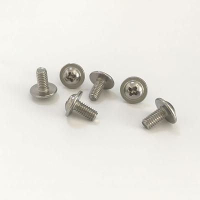 China Pan Hot Selling Stainless Steel Pan Head Machine Screw with Gasket for sale