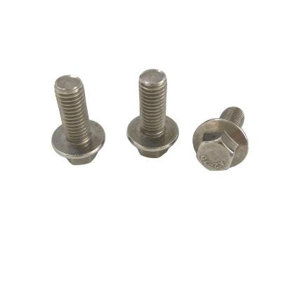 China Factory direct sale stainless steel head hexagon flange bolt with good price for sale