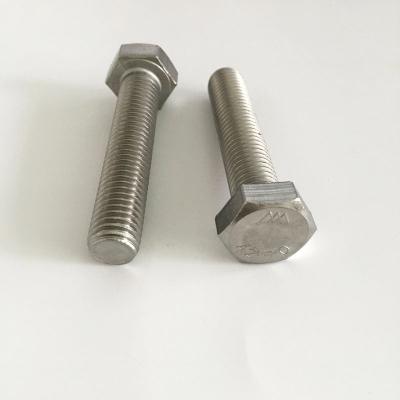 China Wide Range of Applications of Stainless Steel GB5783 Stainless Steel Hex Head Bolt for sale