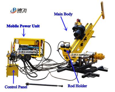 China Underground Farms Maximum 550m Core Drilling Rigs for sale