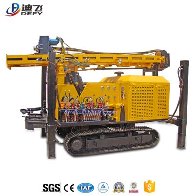 China Hydraulic Portable Water Well 400m DTH Full Hammer Mountain DTH Rock Drilling Machine for sale