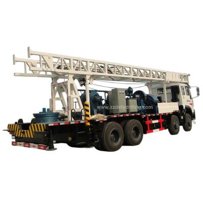 China The water well hydraulic truck etc. DFC-600 600m Mounted Rotary Drill Rig Mud Water Bore Well Drilling Rig Machine for sale