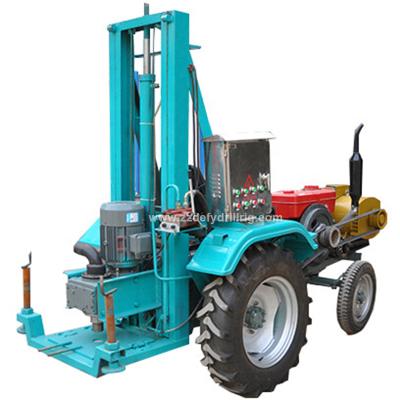 China High Quality Tractor Mounted Water Well DFT-450 Top Driver Water Drilling Rig Well Drilling Machine for sale