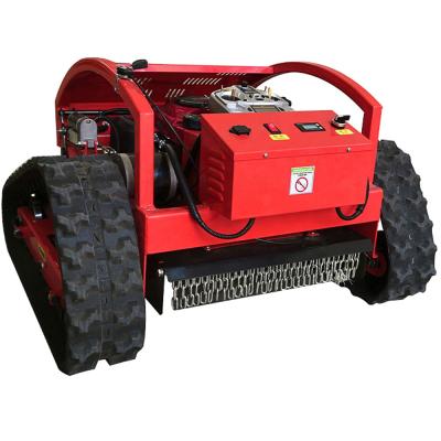 China 4-Stroke Gasoline Grass Cutter Mowing Machine Remote Control Robotic Mowers for sale