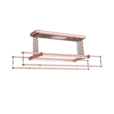 China Sustainable Laundry Automatic Electric Ceiling Aluminum Mounted Clothes Dryer Hanging Drying Rack Laundry for sale