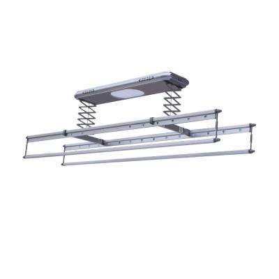 China Viable Smart Single Function Electric Ceiling Clothes Drying Hanger Rack Wholesale With Light for sale