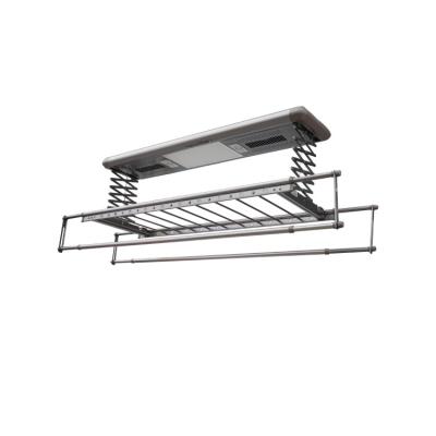 China Sustainable Auto Lift And Lift Clothes Drying Rack Ceiling Mounted Hanger Rack for sale