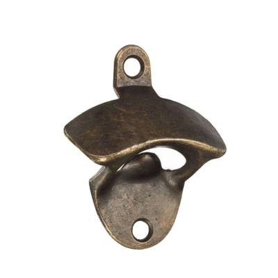 China Sustainable Custom Wall Mounted Stainless Steel Beer Bottle Opener Vintage for sale