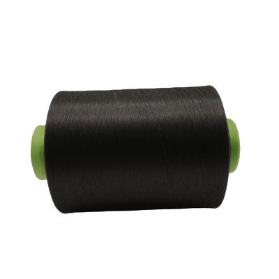 China Cheap Price Knitting Black Air Covered Nylon Yarn 40/70 ACY For Weaving Knitting for sale