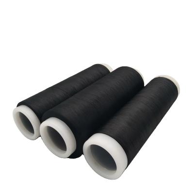 China Knitting Stretch Polyester Yarn Medium Black Nim 100d/36f/1 For Underwear Machine for sale