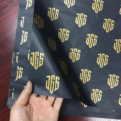 China Custom Recycled Moisture Proof Ink T-shirt 17gsm Soft Apparel Wrapping Tissue Paper for sale