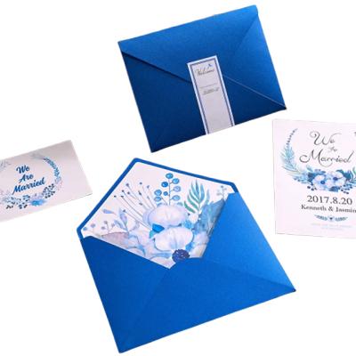 China Mini Gift Envelope Wholesale Envelopes Security Wedding Card Invitation Envelope for sale