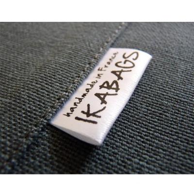 China Cheap Washable Polyester Woven Custom Size Custom Design Printing Logo Neck Labels for sale