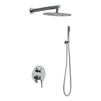 China Without Slide Bar Chuveiros Stainless Favored Cheap Rate Bathroom Rainfall Shower Mixer Faucet Sets for sale