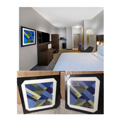 China PANEL Picture Frame Hotel Artwork Hotel Room Used Wall Art Artwork For Sale for sale