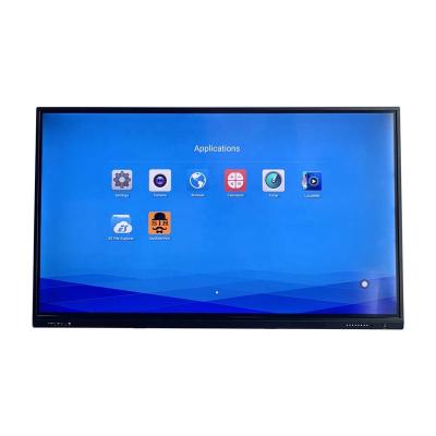 China Android 11.0 Screen Mirroring Open Frame Smart TV Multi Touch Screen Led 65 Inch 84inch 4k 3d TV With Camera And Microphone 9.0 84