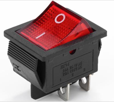 China Hot Selling 250V 2pin Rocker Switches Illuminated Rocker Switch With Rs-12 Led for sale