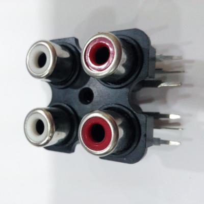 China Other 4 Holes Iron / Copper Material Socket TV Socket AV Power Sockets for sale