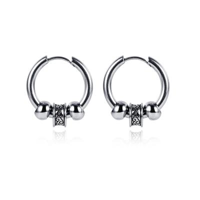 China CLASSIC Unisex Fashion Cool Stainless Steel Stud Earring Jewelry for sale