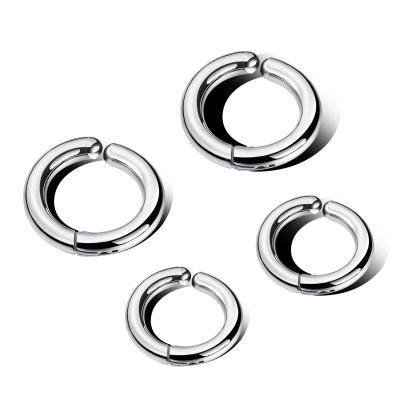 China Other Fashion Exclusive Jewelry Round 316L Stainless Steel Studs Earrings for sale